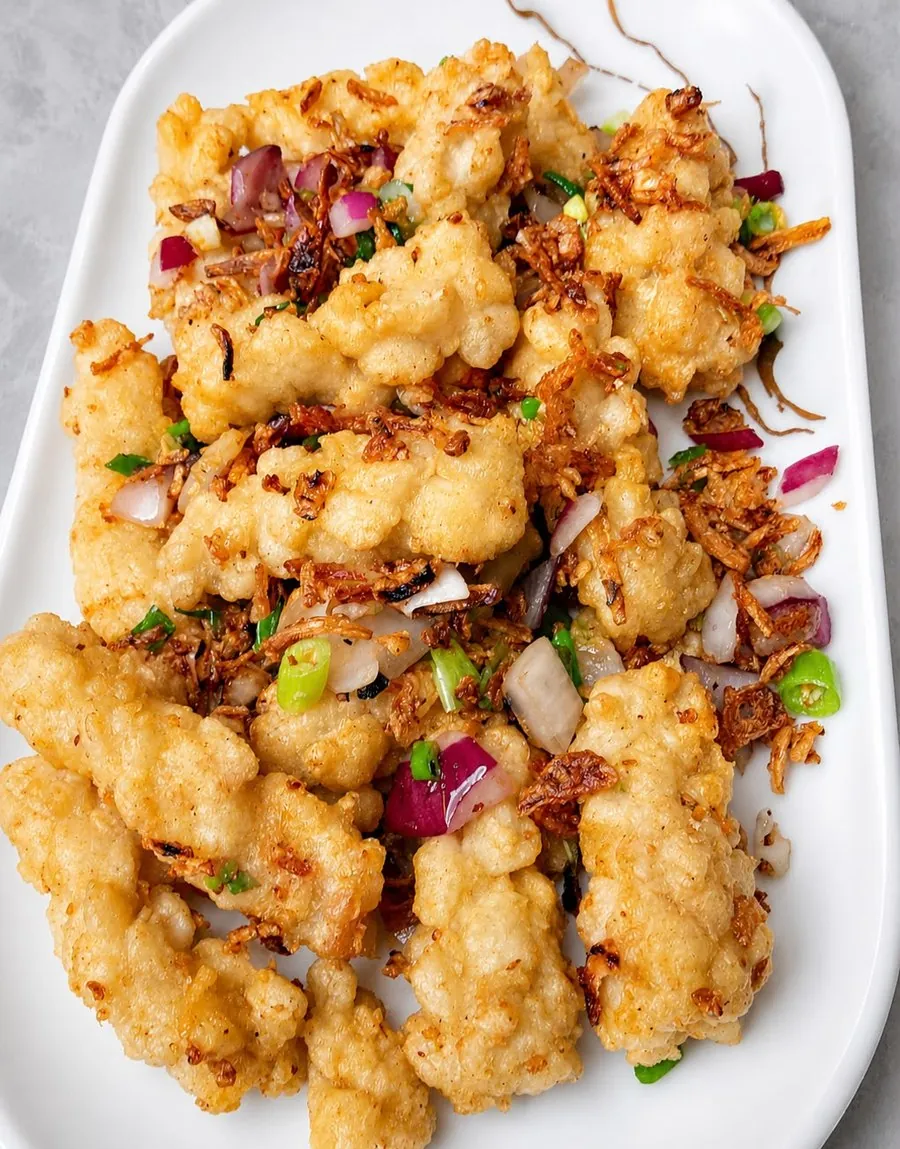 Salt and pepper calamari