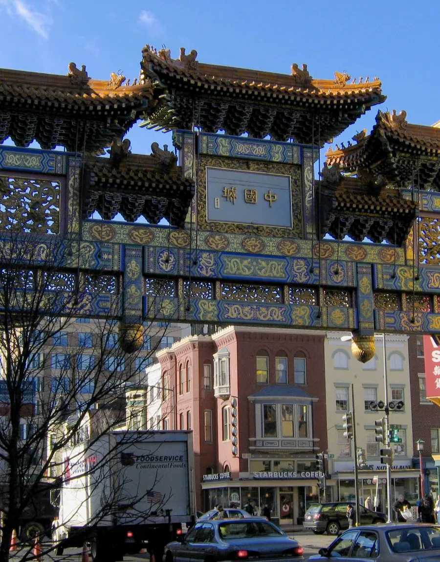 Chinatown Friendship Archway, daytime view