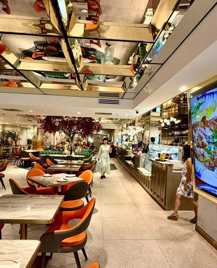 The Ambrosia dining room
