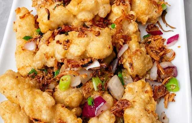 Salt and pepper calamari