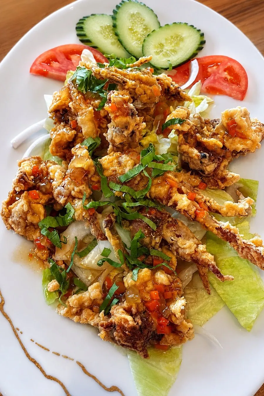 Soft-shell crab