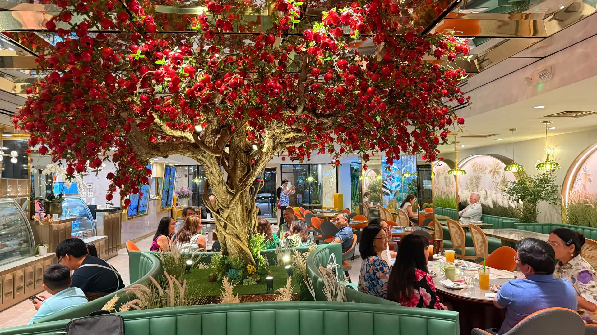 The Ambrosia dining room